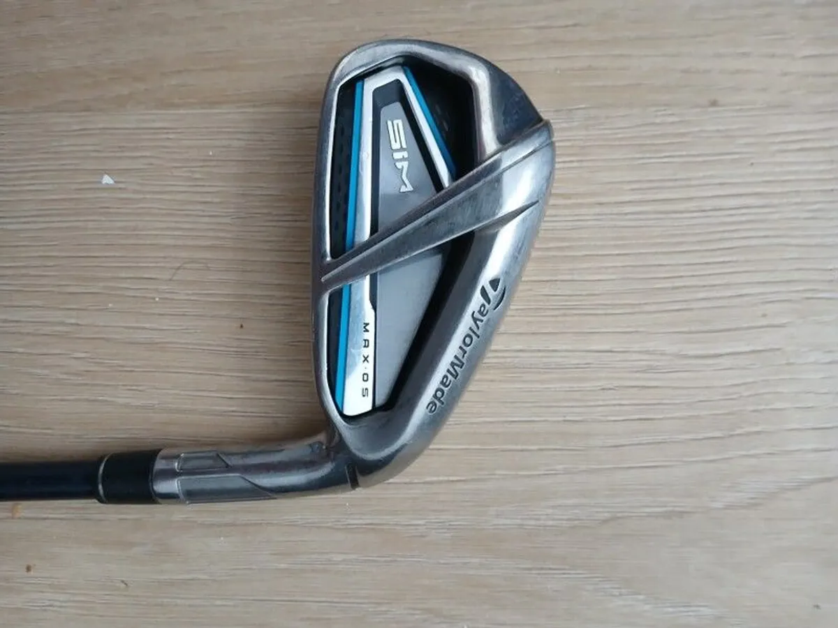Taylormade Sim Max OS 2020 right handed 7 Irons 5-Pw + Lw - Image 4