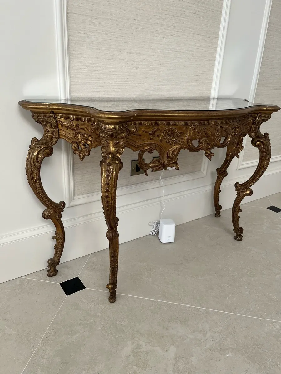 French Antique Consol Table - Image 2