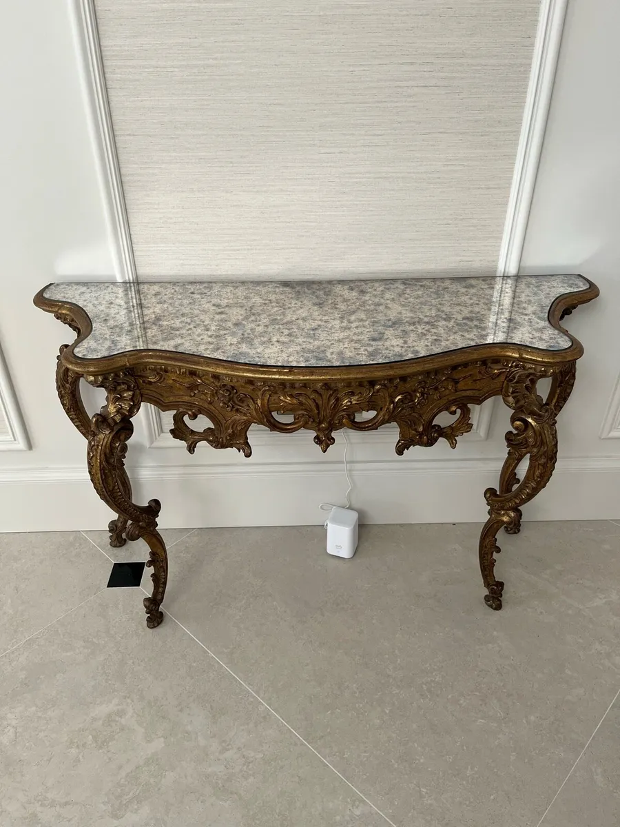 French Antique Consol Table - Image 3