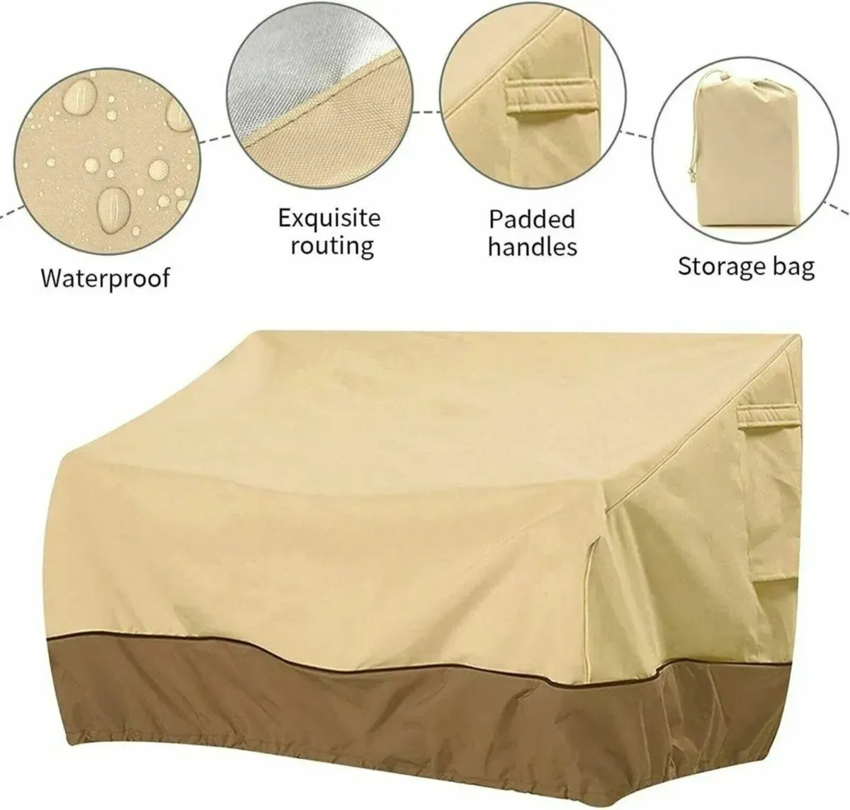 Protective Waterproof Sofa Cover for Outdoors - Image 3
