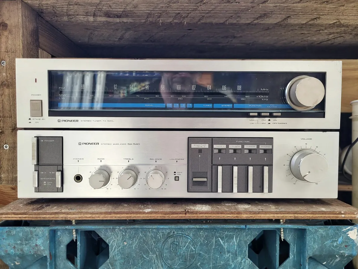 Vintage Pioneer Amplifier & Tuner - Image 1