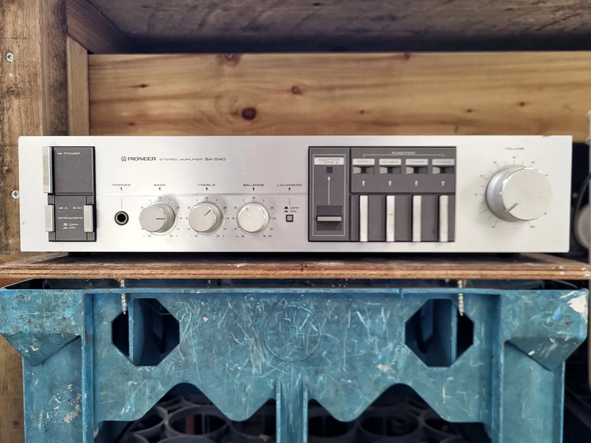 Vintage Pioneer Amplifier & Tuner - Image 2