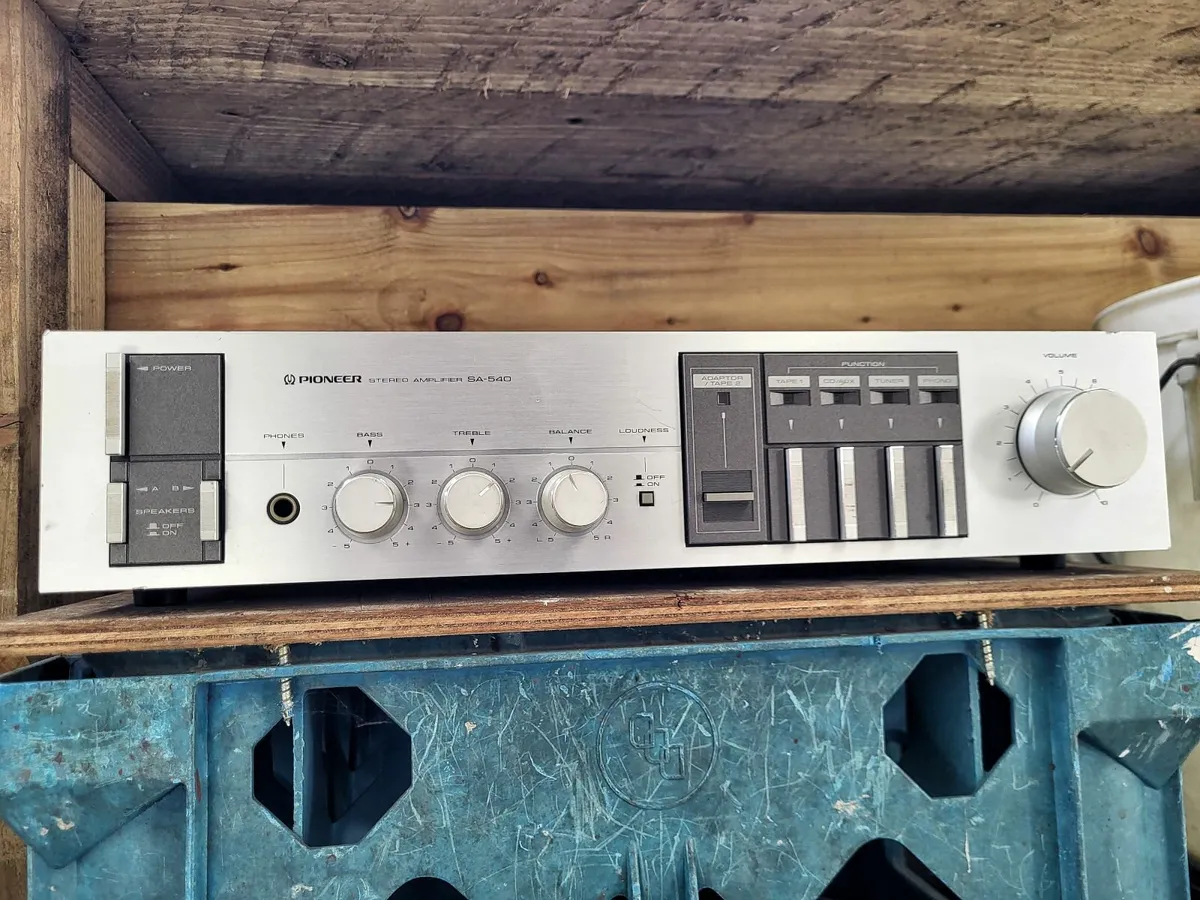 Vintage Pioneer Amplifier & Tuner - Image 3