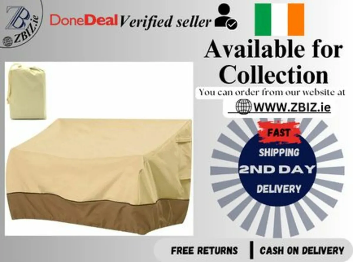 Protective Waterproof Sofa Cover for Outdoors - Image 1