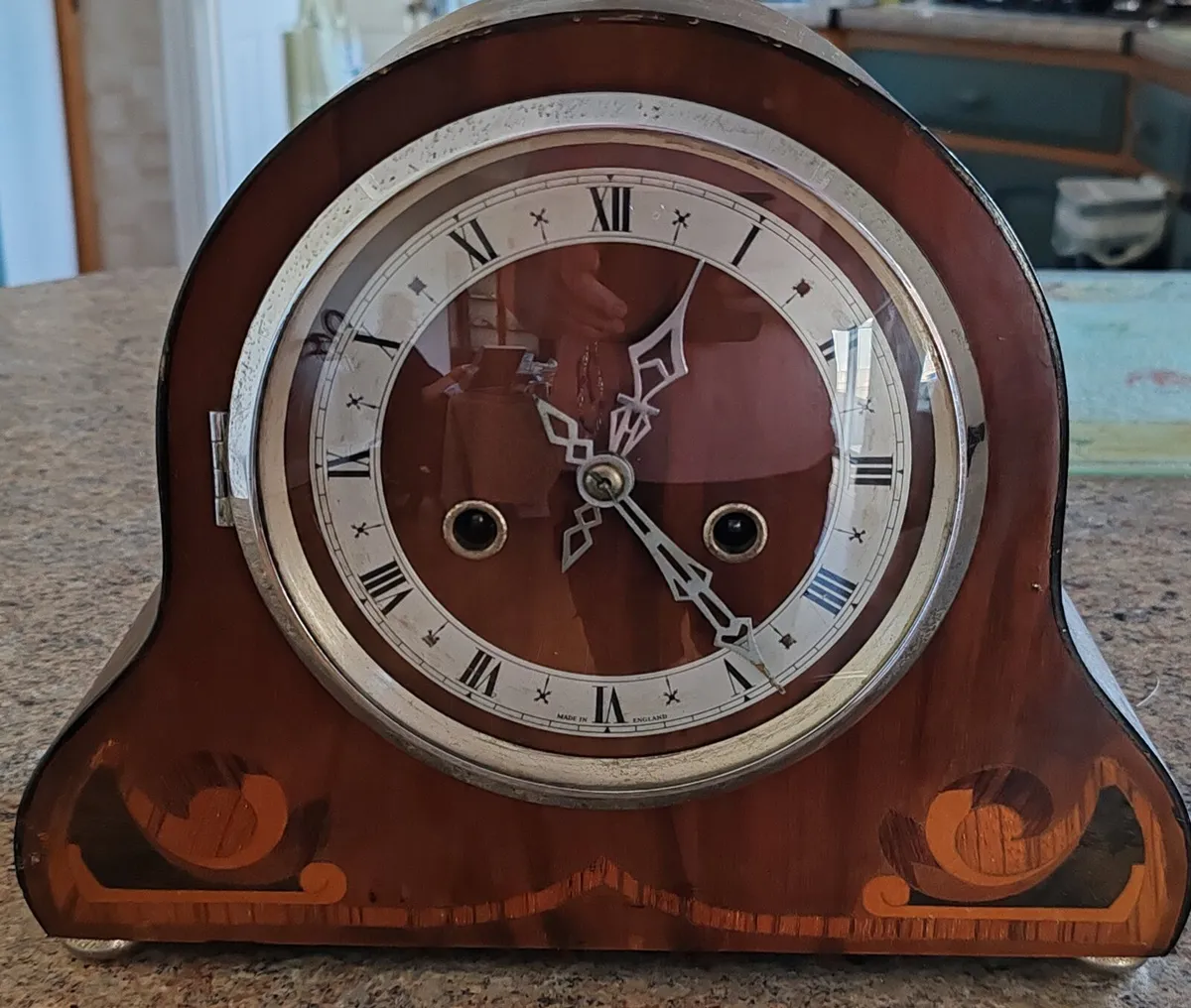 Vintage Art Deco mantel clock - Image 2