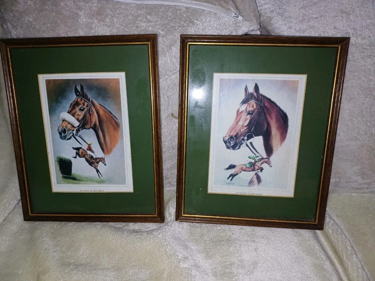 Vintage Horse Racing Pictures - Image 1
