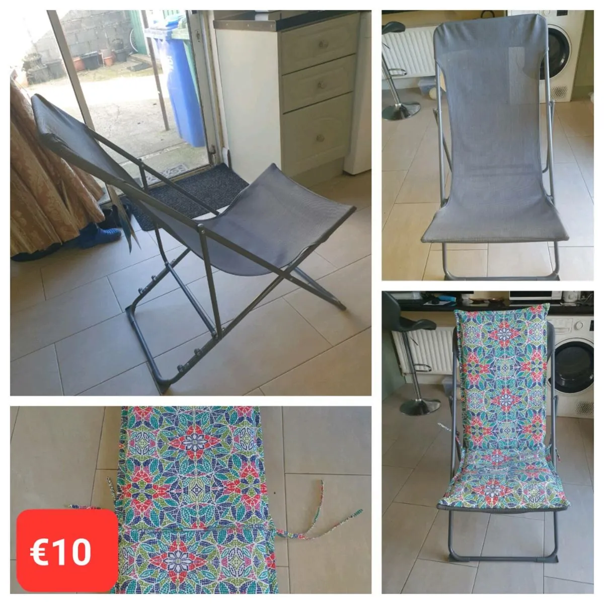Deck steel chair - Image 1