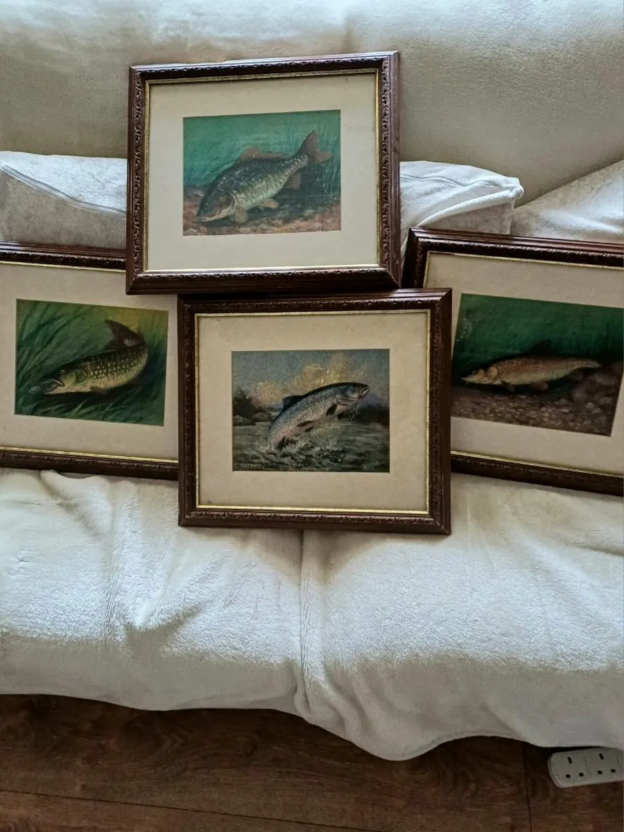 Collection of Vintage Oleograph Pictures - Image 2