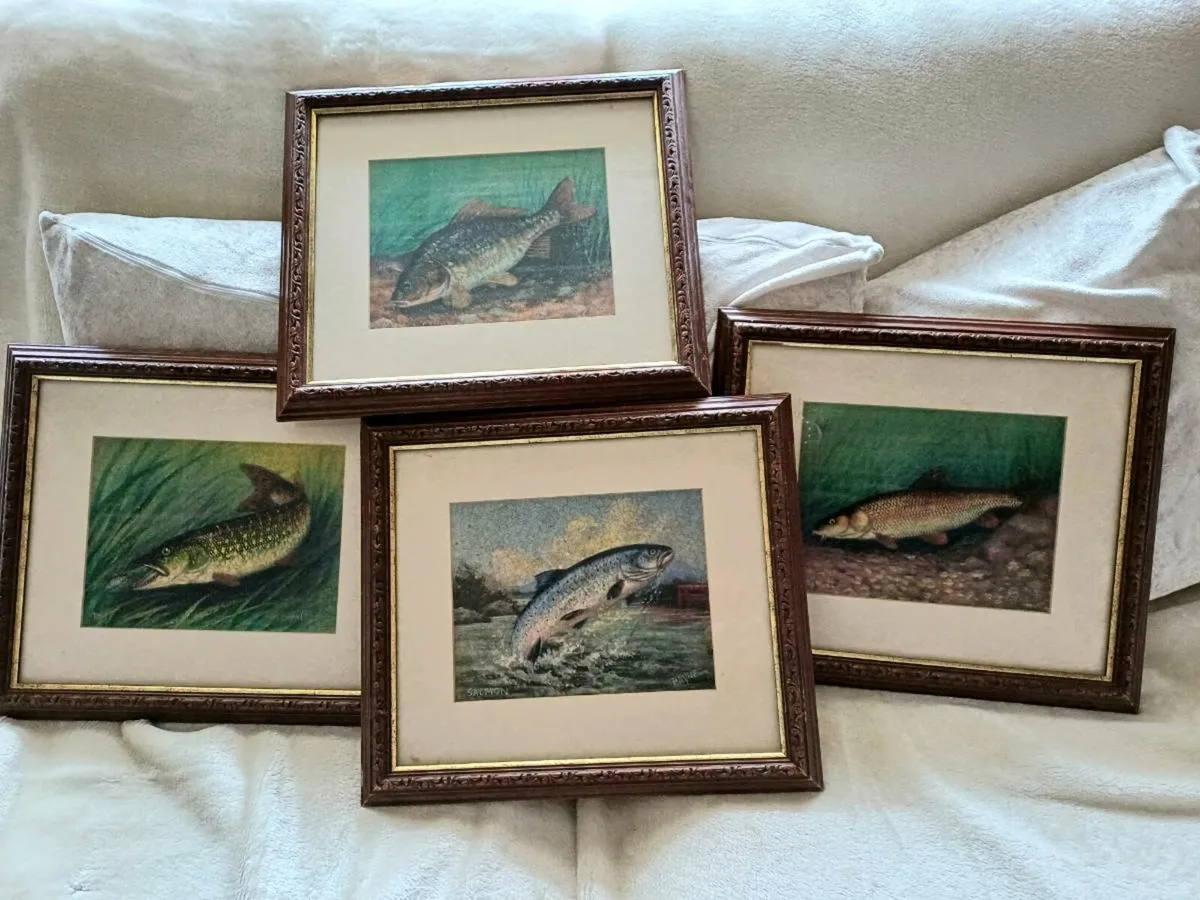Collection of Vintage Oleograph Pictures - Image 3