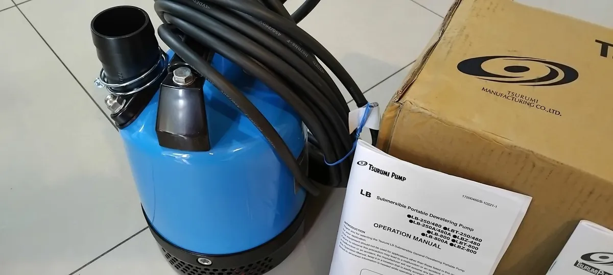 Tsurumi LB-480 Submersible Pump 110v - Image 3