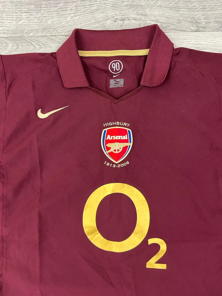 Vintage 2005 Nike Arsenal London Highbury Jersey L - Image 3