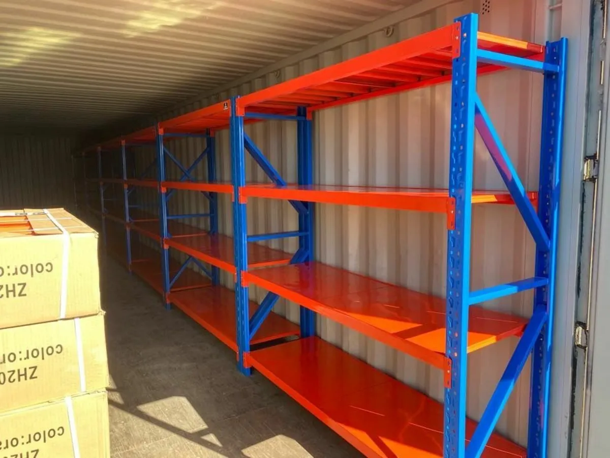 4 Tier Longspan Shelving - Garages Shed Containers - Image 2