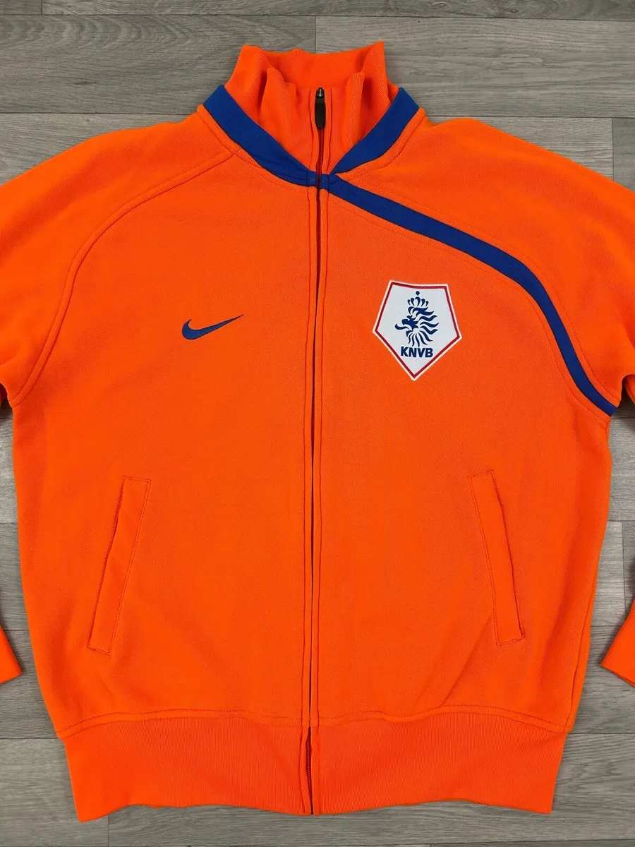 Vintage 00s Nike Netherlands Holland Anthem Jacket - Image 2