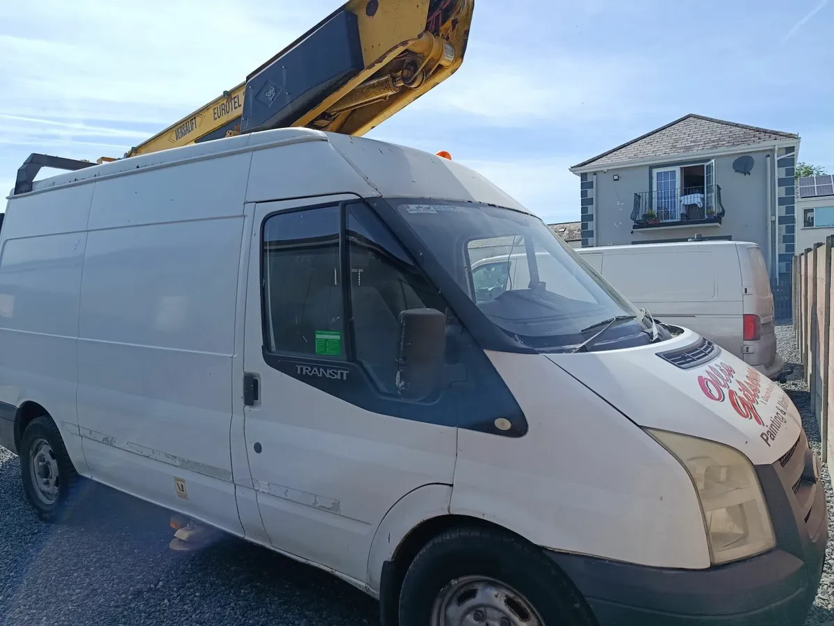 Ford Transit 2008 – Versalift Van – 12m Cherry Pic - Image 2