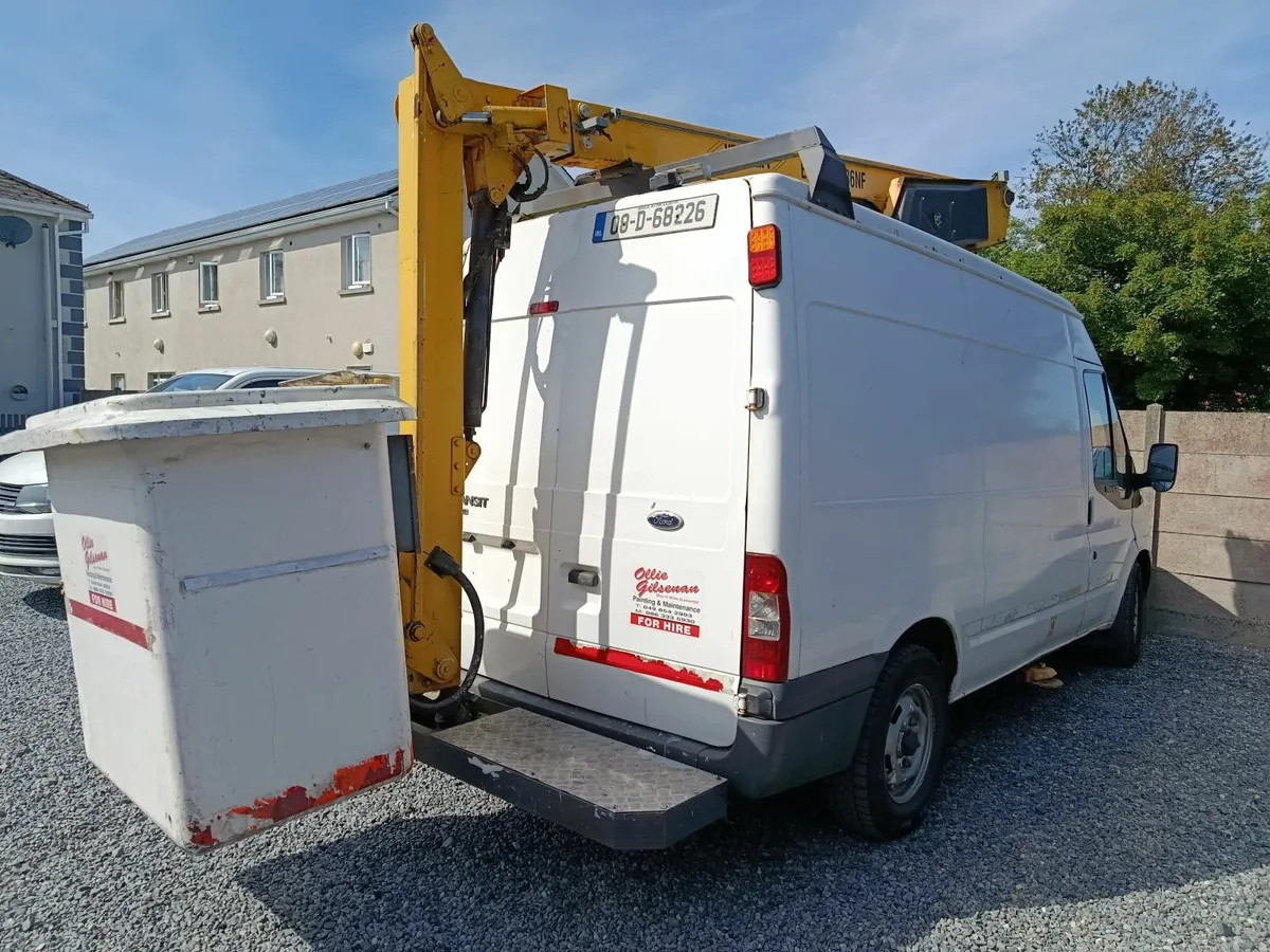 Ford Transit 2008 – Versalift Van – 12m Cherry Pic - Image 3