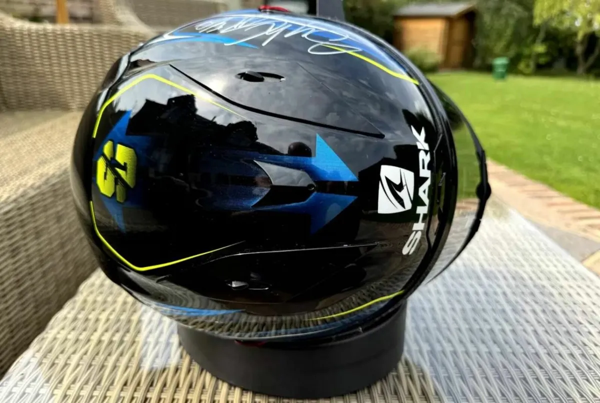 Sylvain Guintoli signierter Shark RACE-R PRO GP He - Image 2