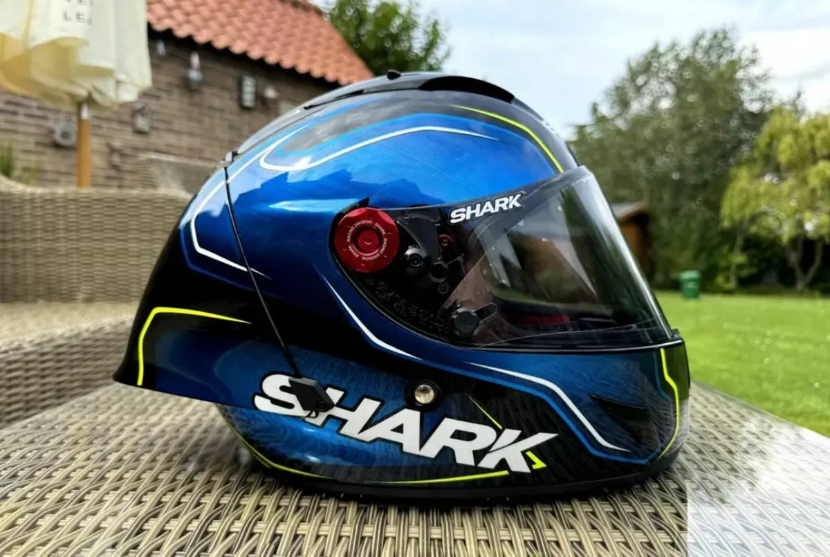 Sylvain Guintoli signierter Shark RACE-R PRO GP He - Image 3