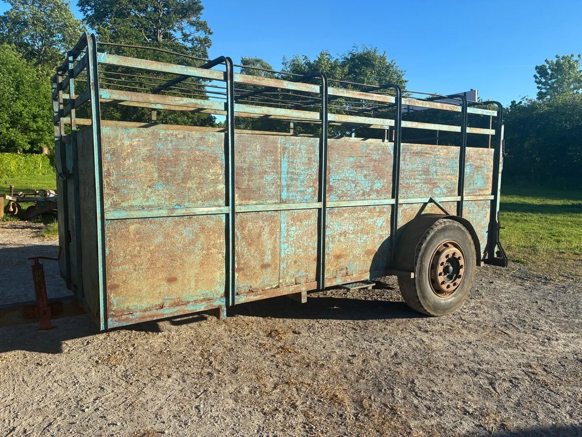 Tractor Cattle Trailer - Image 1
