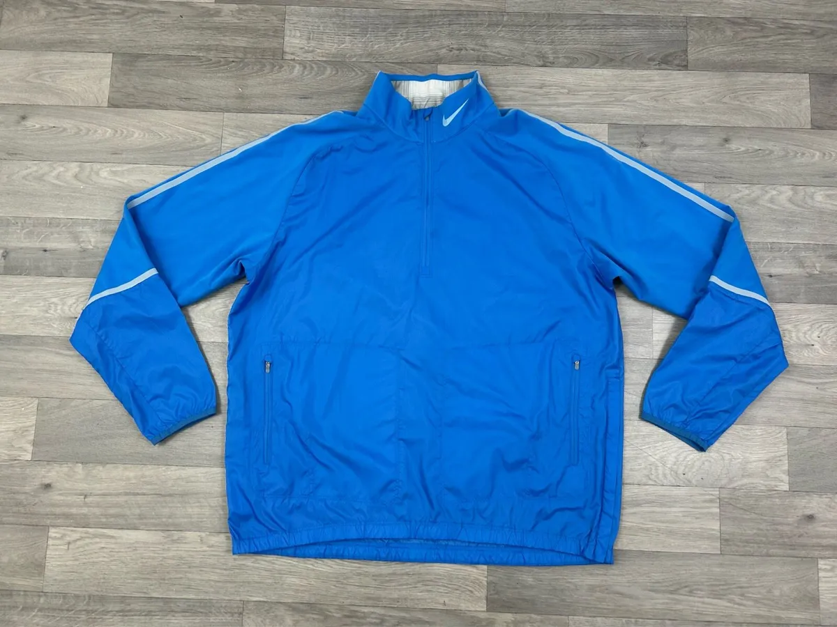 Nike Golf Half Zip Windbreaker Jacket Mens XL - Image 1