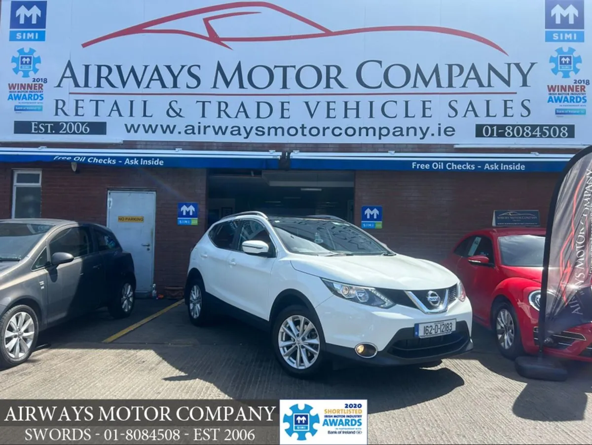 Nissan QASHQAI 1.2 6speed Manual 5DR PAN Roof REV - Image 1