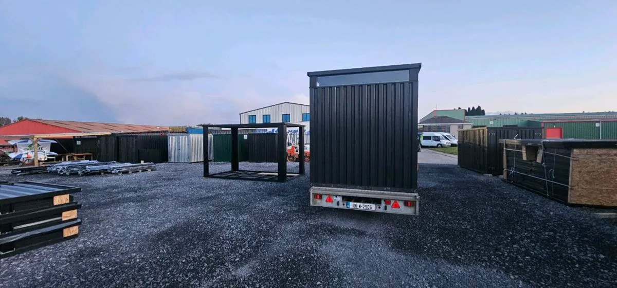 Heavy-duty steel sheds , storage units,  kiosk - Image 4