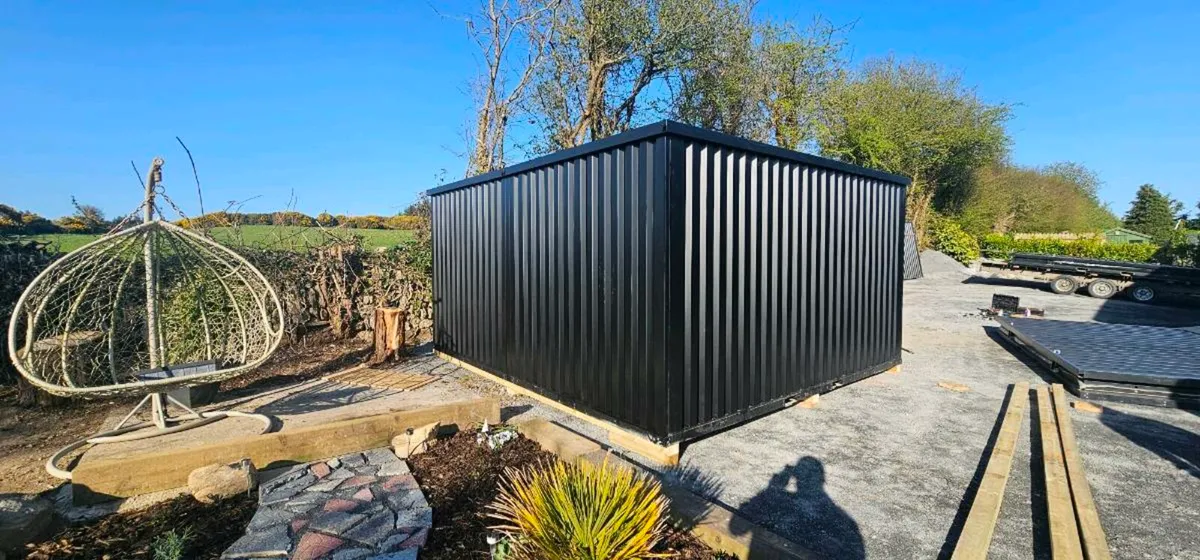 Heavy-duty steel sheds , storage units,  kiosk - Image 2