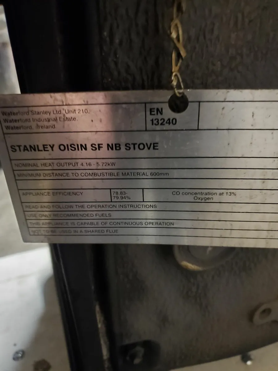 Stanley Oisin solid fuel stove - Image 3