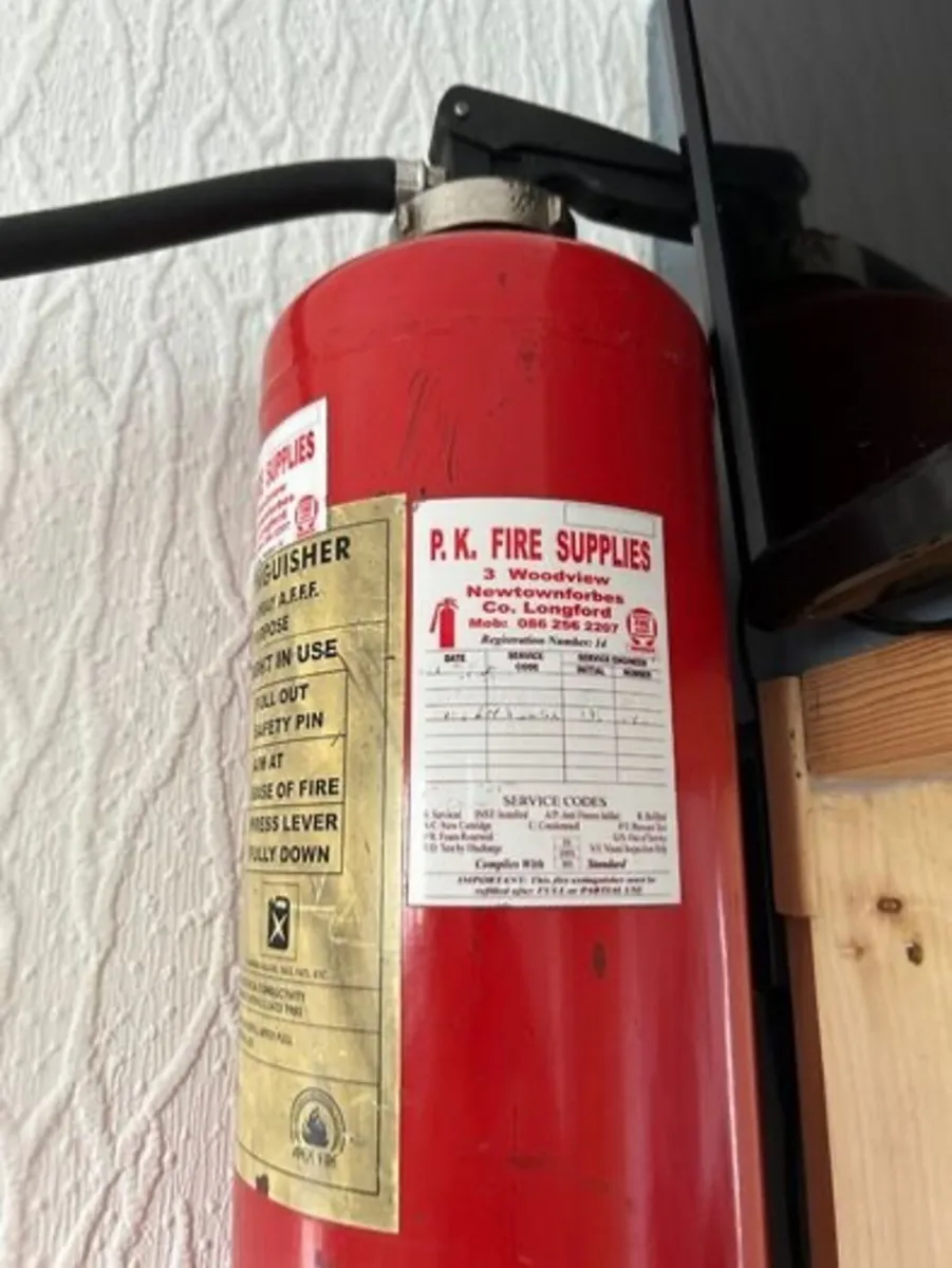 Converted extinguisher lamp - Image 3