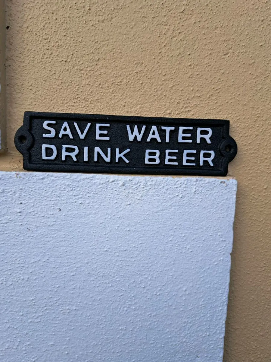 Cast iron signs €18 each - Image 1