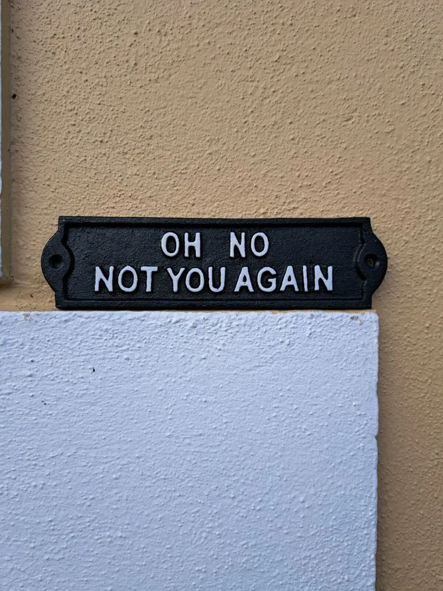 Cast iron signs €18 each - Image 2