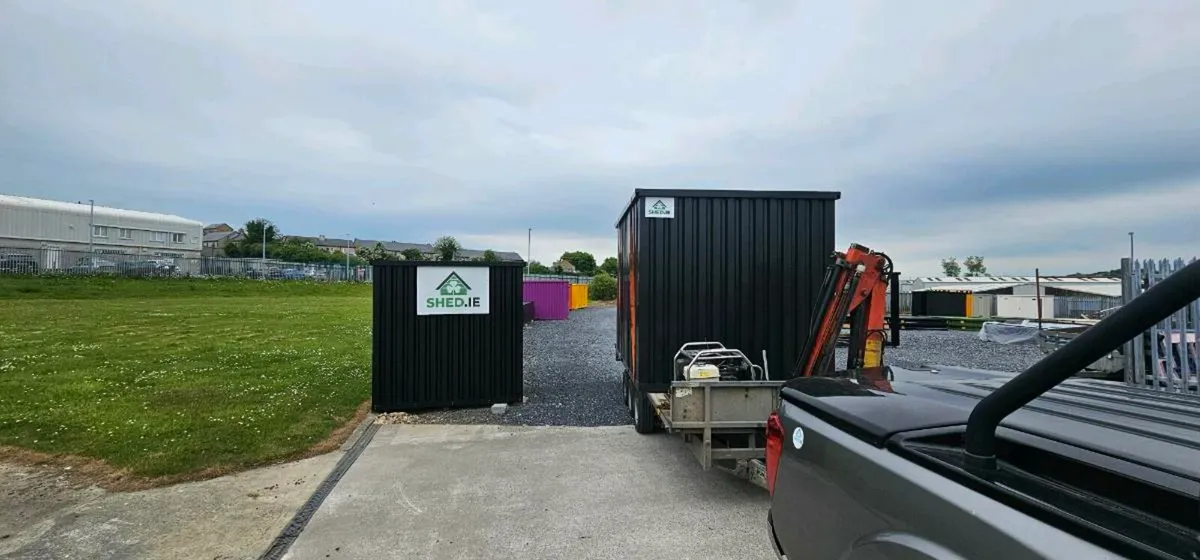 Kiosk, steel shed, CUBE portable storage units - Image 3