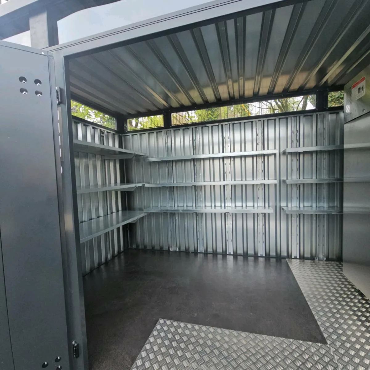 Kiosk, steel shed, CUBE portable storage units - Image 4