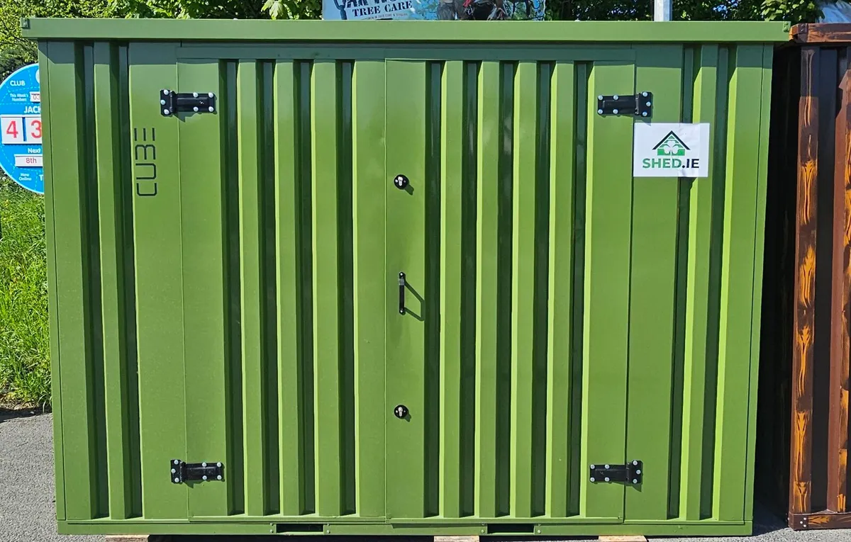 Kiosk, steel shed, CUBE portable storage units - Image 1