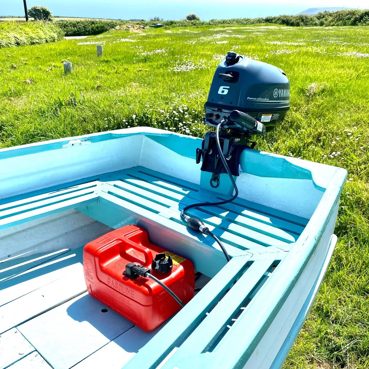 Boat 13ft, Yamaha 6hp outboard & trailer - Image 3