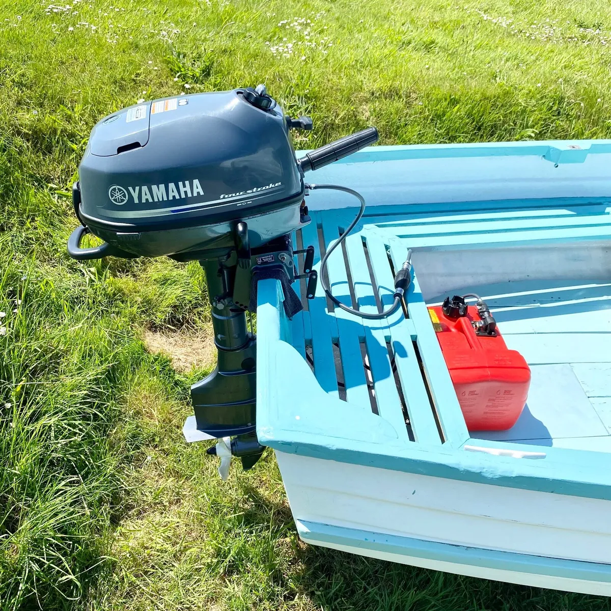Boat 13ft, Yamaha 6hp outboard & trailer - Image 4