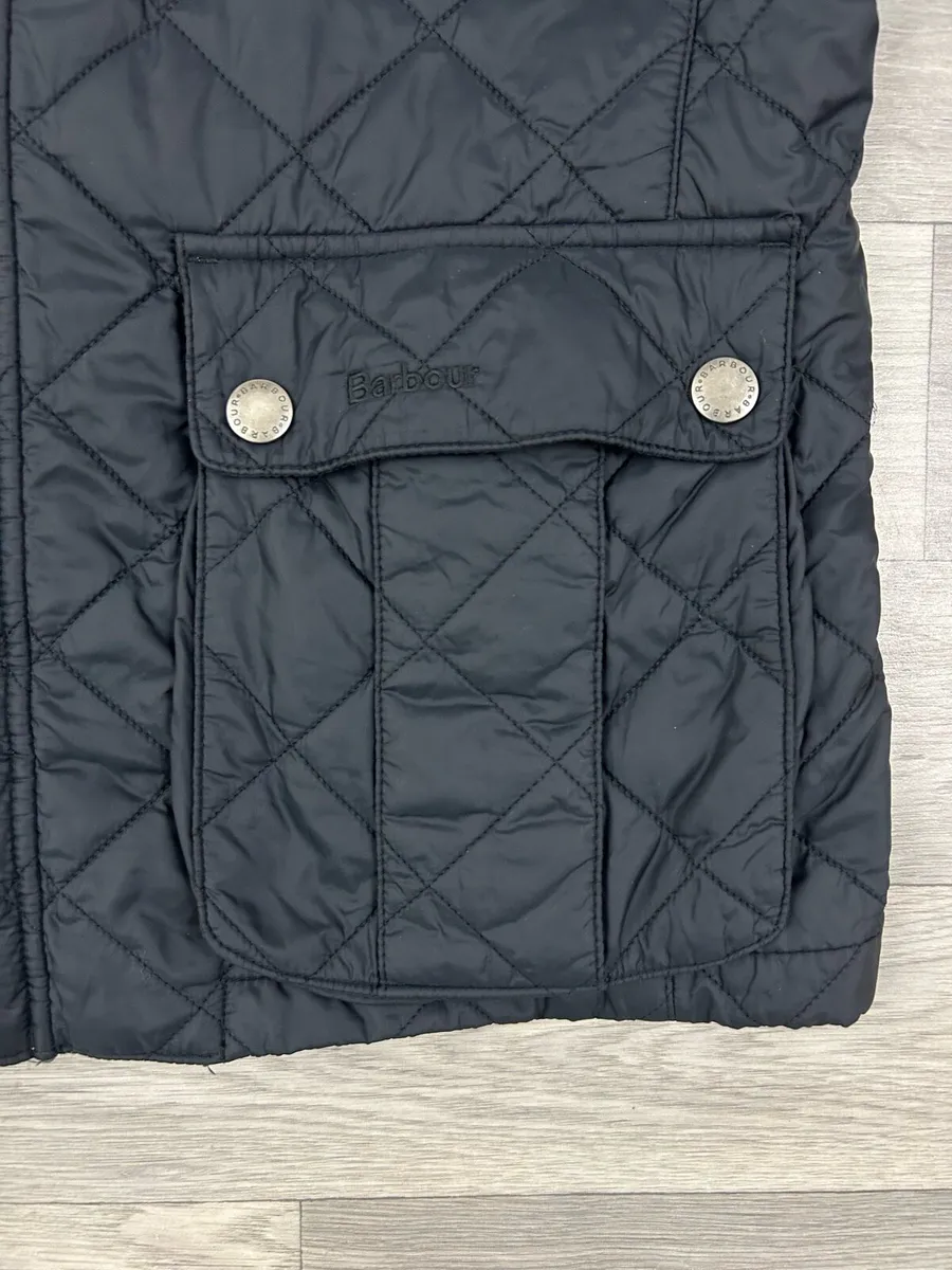 Barbour International Ariel Quilt Jacket Mens M/L - Image 3