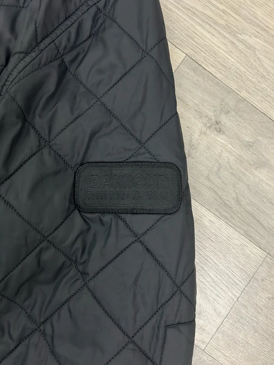 Barbour International Ariel Quilt Jacket Mens M/L - Image 4