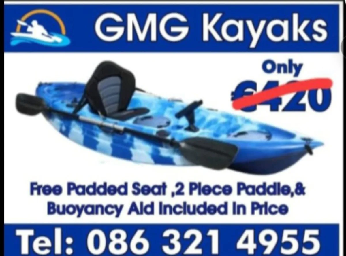 New Fishing kayaks 9.6 ft - Image 2