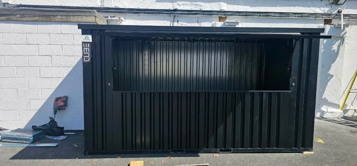 CUBE steel sheds, storage units , kiosk - Image 2