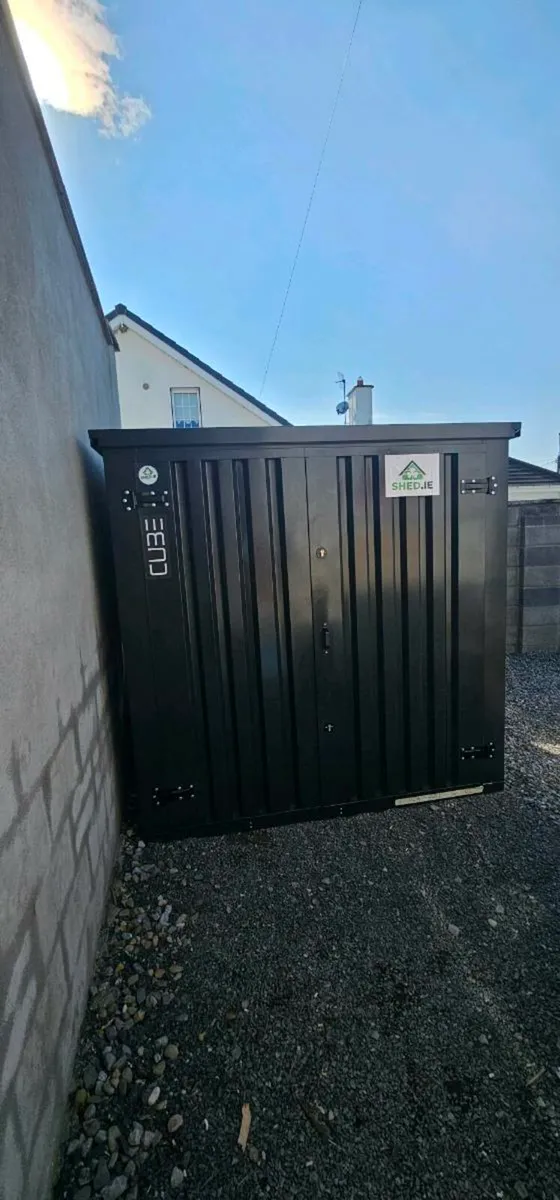 CUBE steel sheds, storage units , kiosk - Image 4