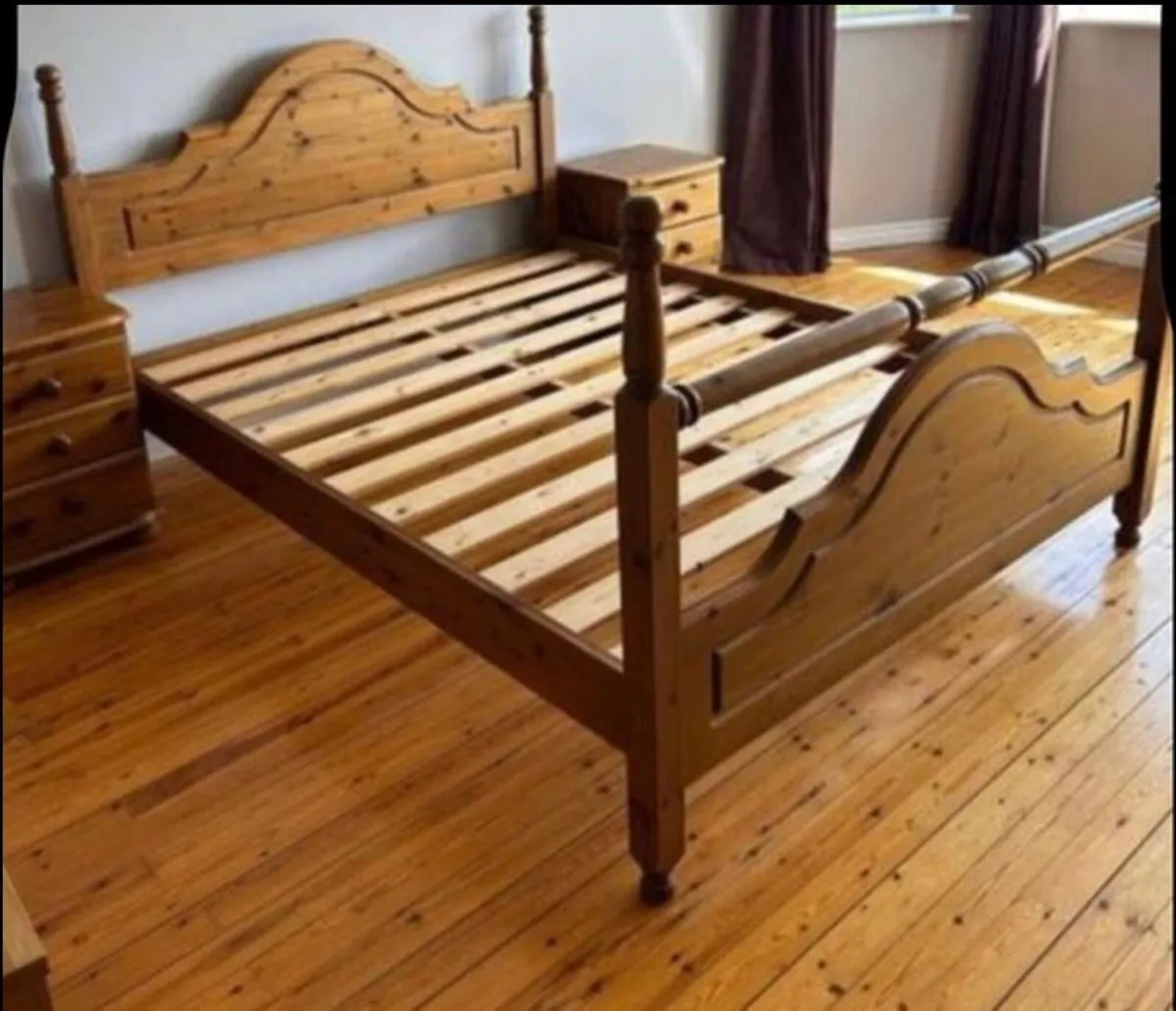King size bed frame - Can deliver