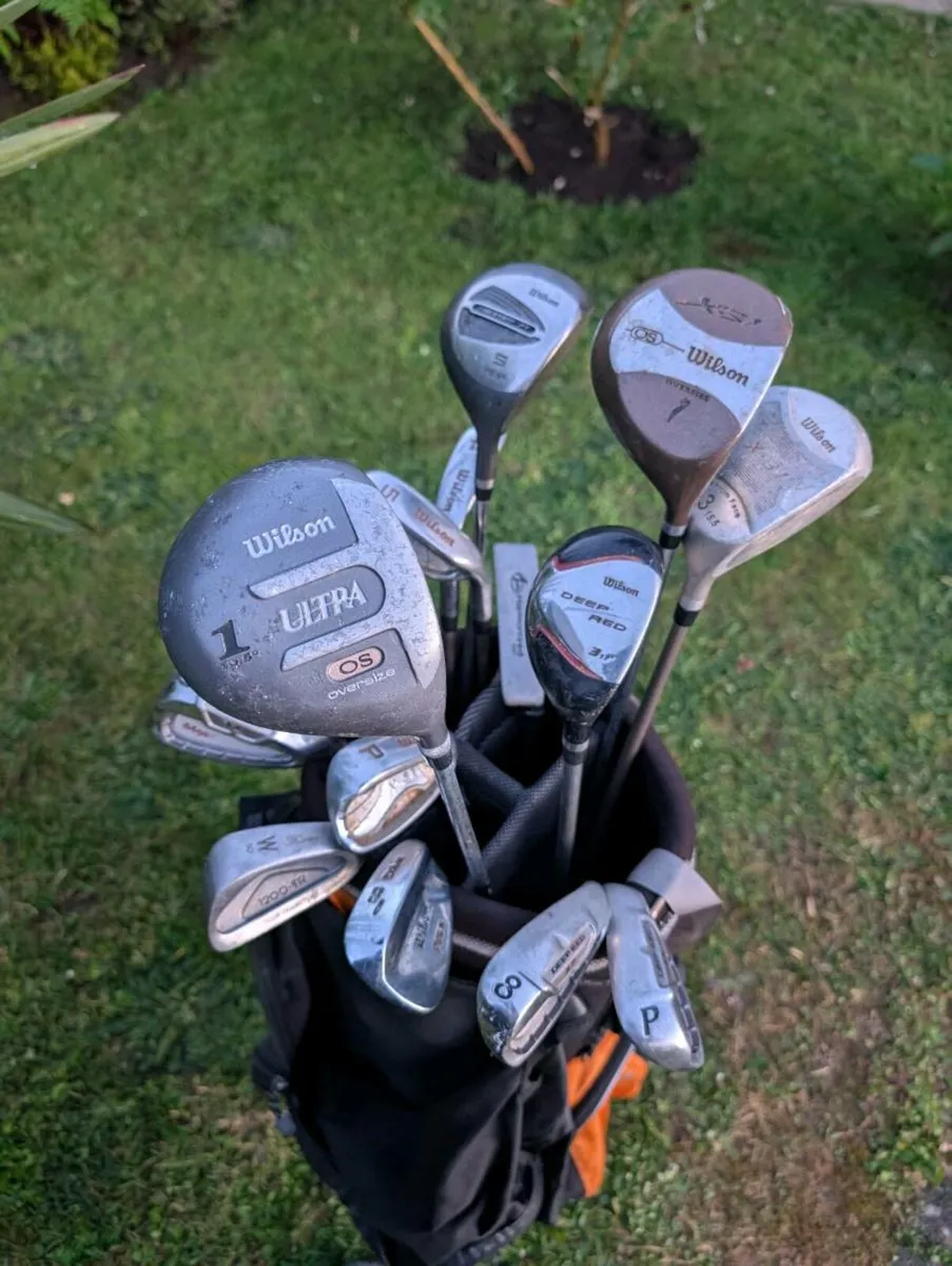 Wilson Golf clubs set up - Image 4