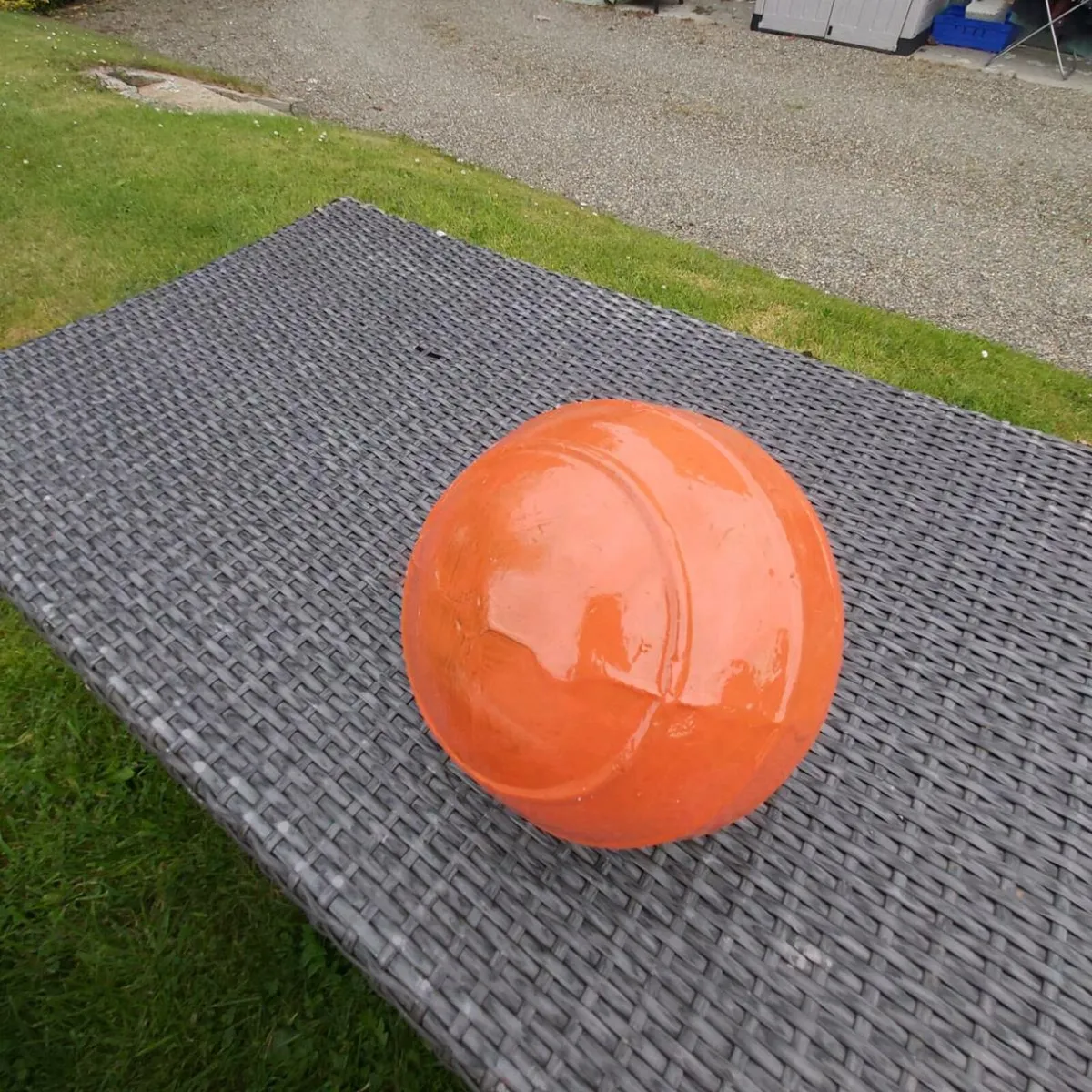 Vintage  aluminium  sea floting ball - Image 2