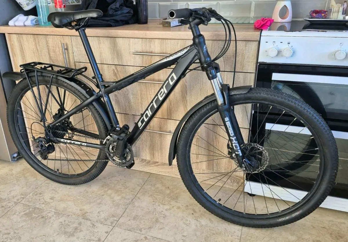 Carrera vengeance Ltd Adults hybrid mountain bike - Image 1
