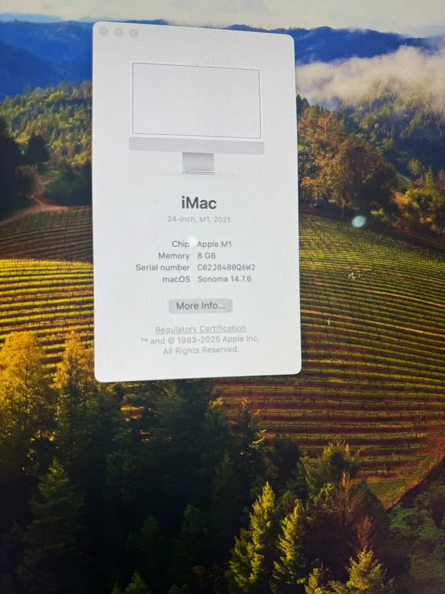 Imac 24 4.5k retina display White - Image 2