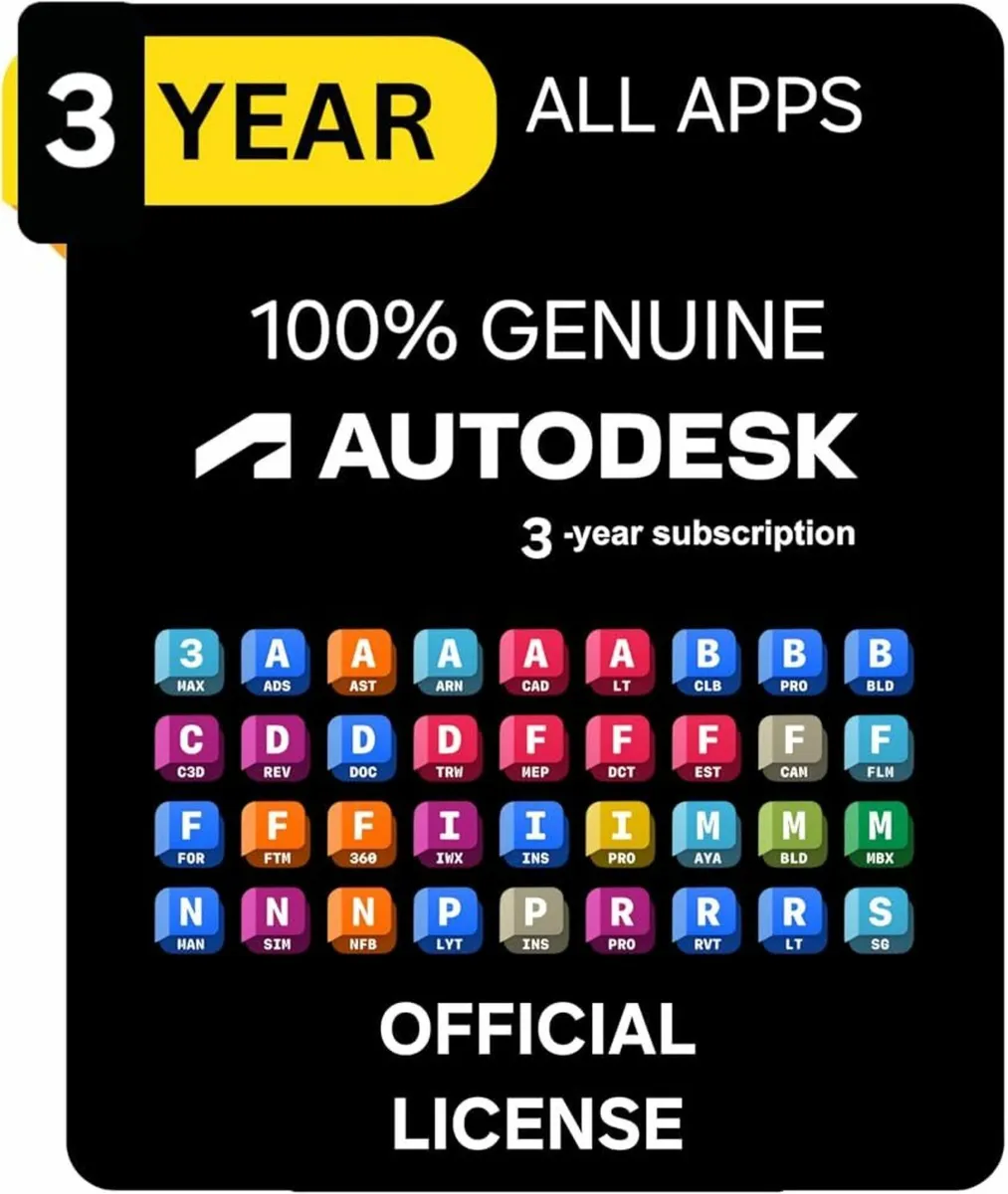 Autodesk All Applications 3 Years ( Win/Mac)