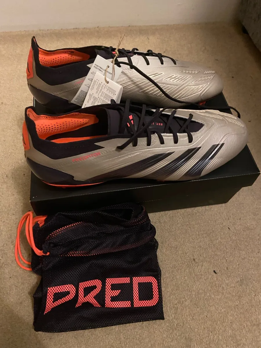 Adidas Predator Elite FG Boots Size 11.5 - Image 1