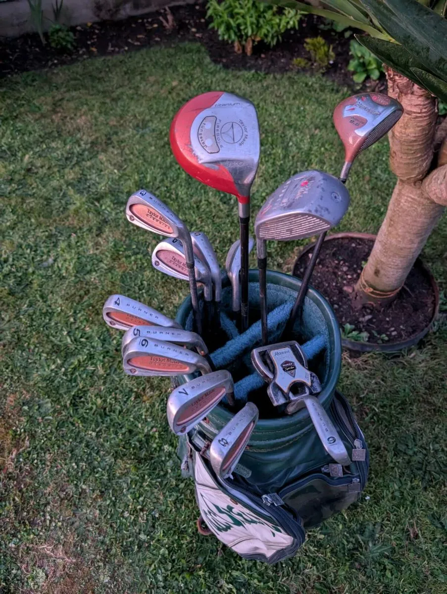Full Taylormade Golf clubs &Rossaspider putter - Image 2