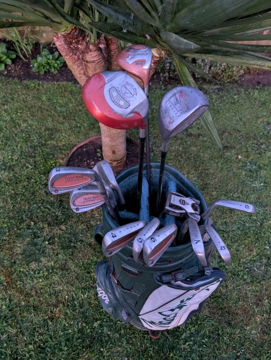 Full Taylormade Golf clubs &Rossaspider putter - Image 3