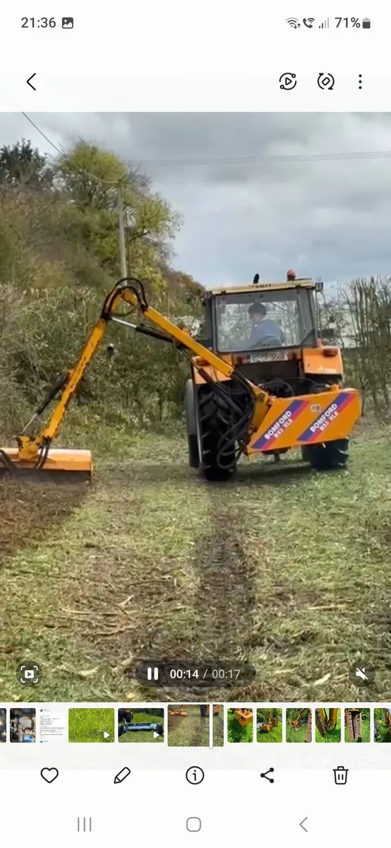Bomford b53 xle hedgecutter - Image 1